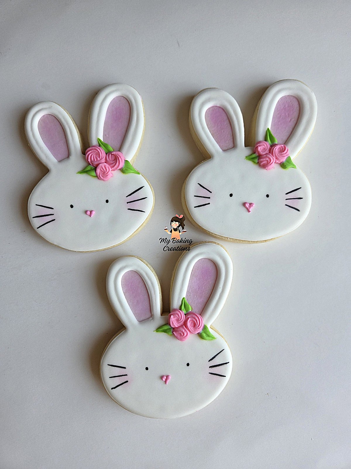 Bunny themed cookies